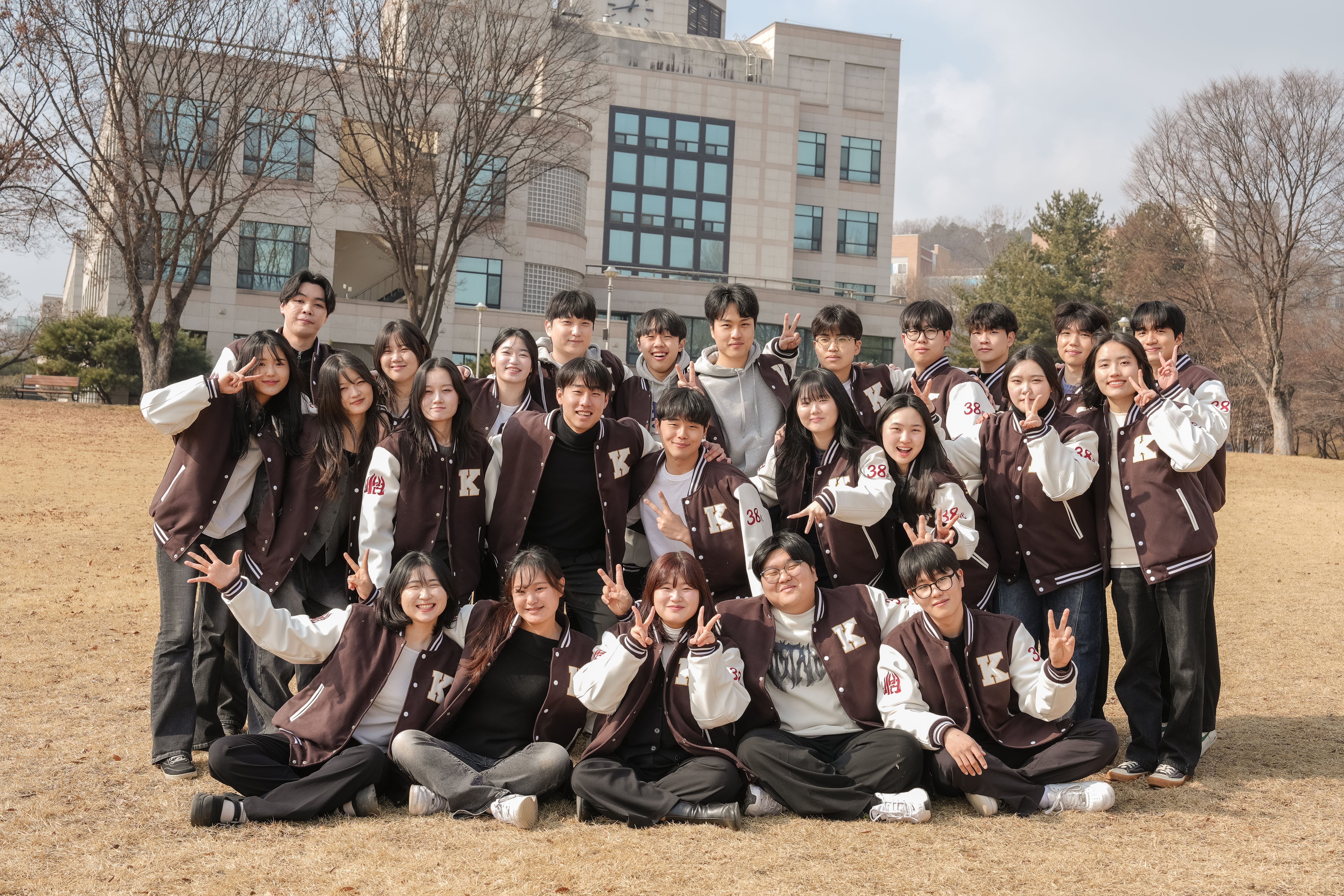 단체사진 촬영