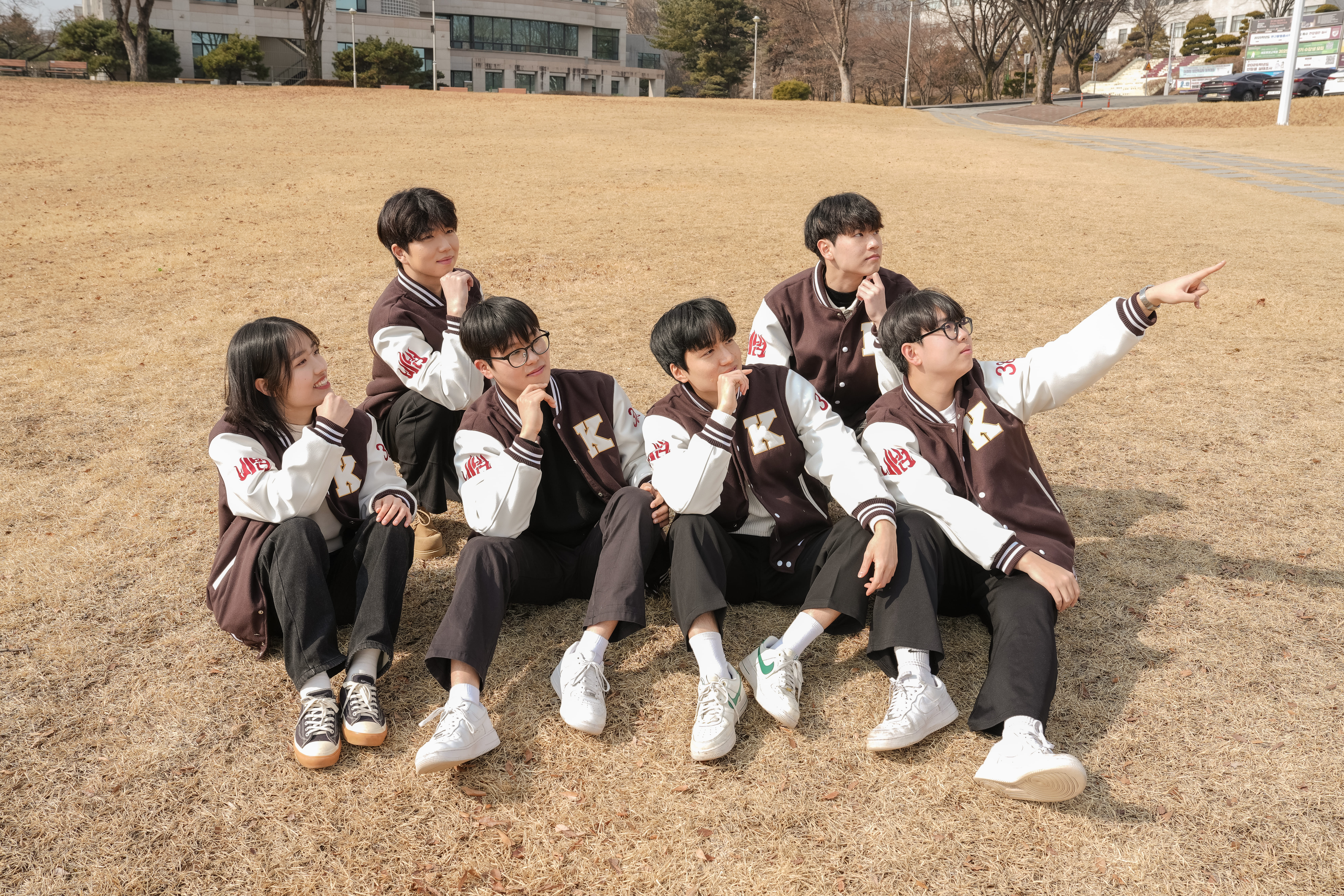 단체사진 촬영