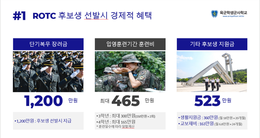 [학생군사교육단] '26년 전반기 학군사관 67, 68기 선발계획 공고문